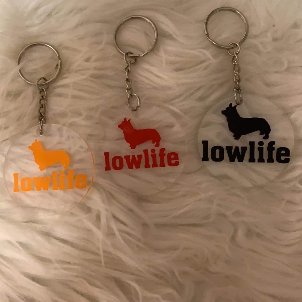 Brand New Corgi Low Life Keychain